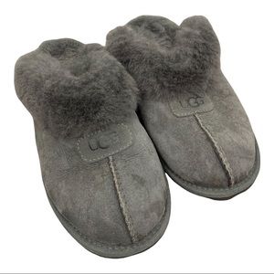 Ugg Coquette Fuzzy Slippers | Grey | Women’s 9